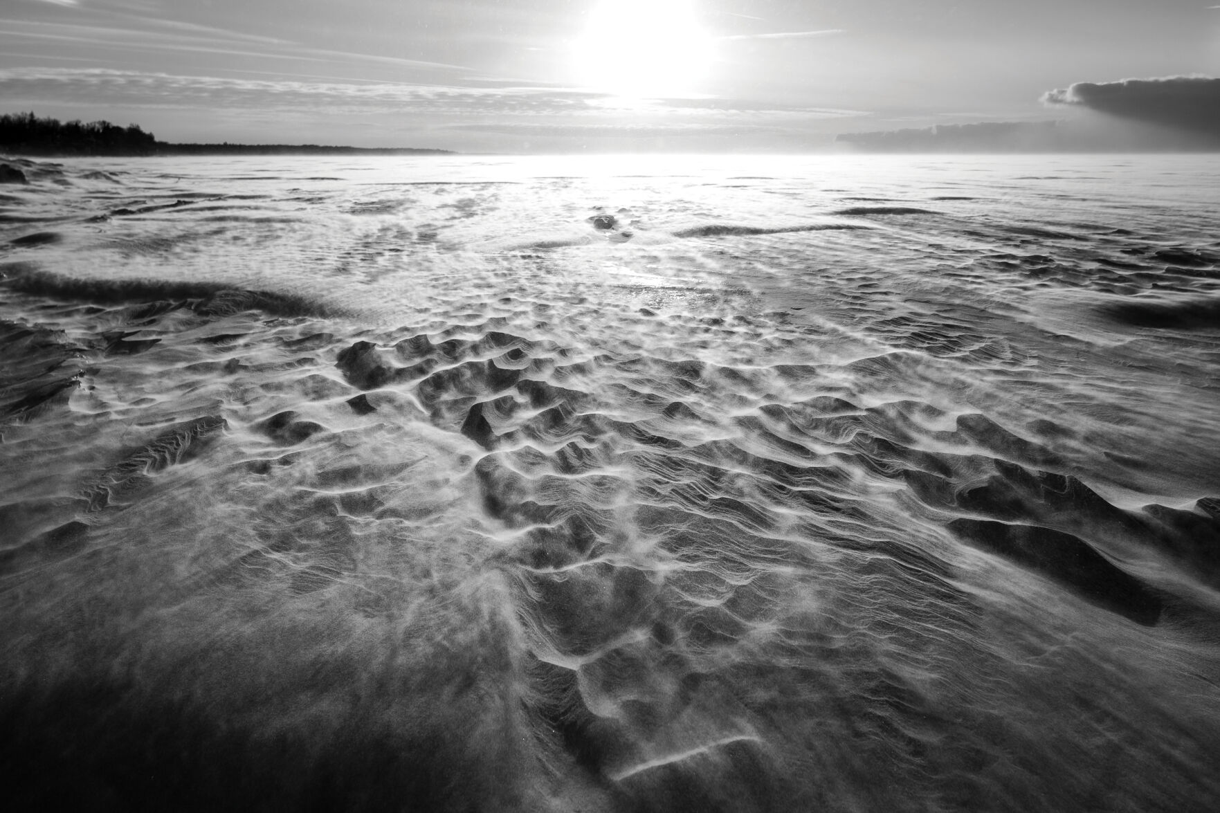 February on Lake Erie